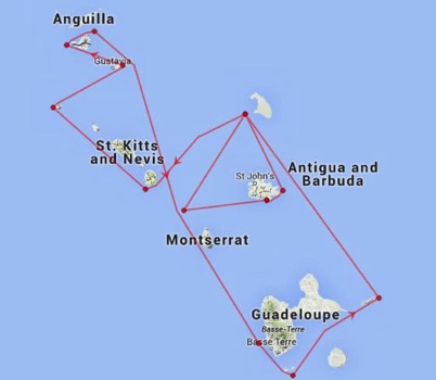 Track for the Caribbean 600 Race Track for the Caribbean 600 Race